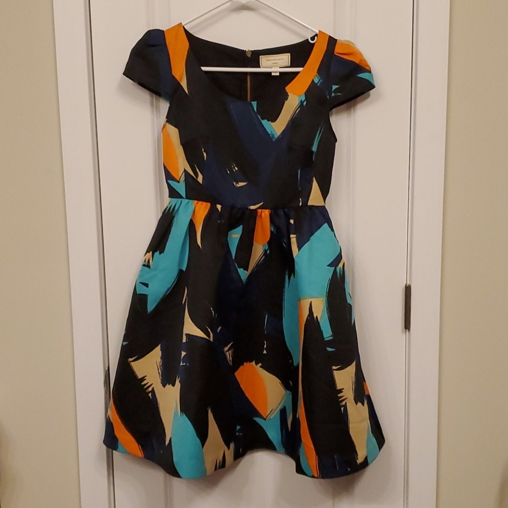 Moulinette Soeurs Multicolor Cocktail Dress (P00)